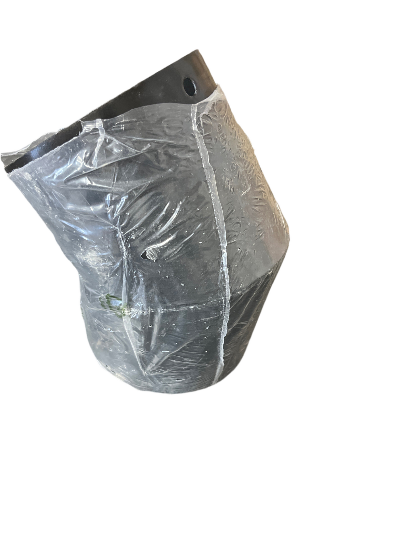 Coude simple paroi 45° – Ø150 mm – Inox noir – Système Starinox Saye / MODINOX