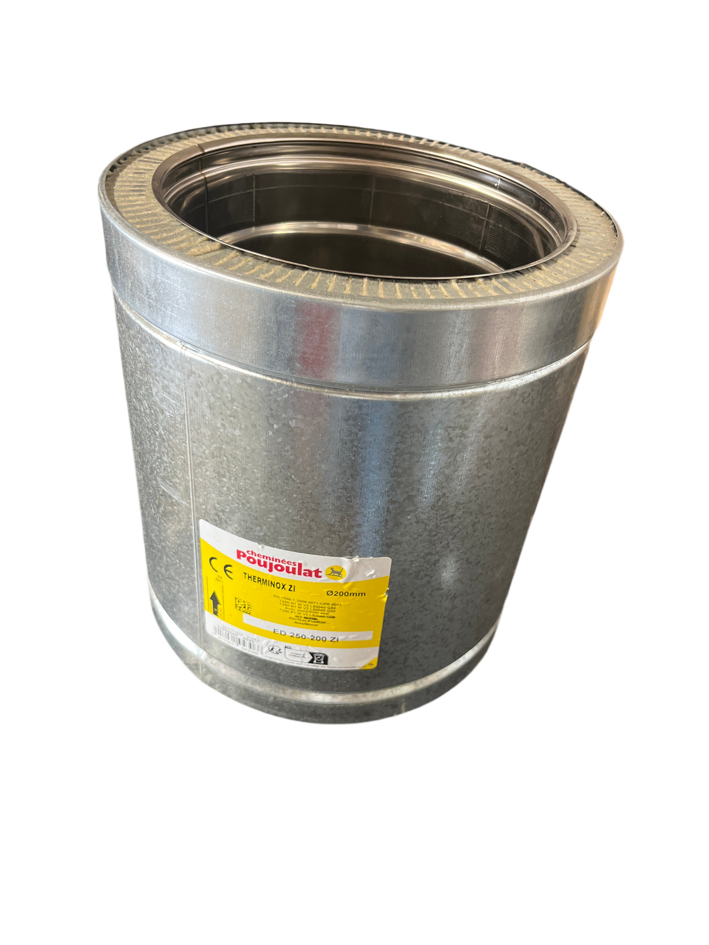 Conduit isolé Poujoulat Therminox ZI – Ø200 mm